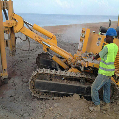 JK590 is working on site in Djibouti