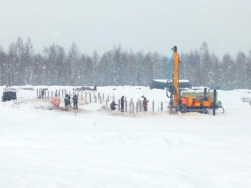 JKS600 is working in Russia
