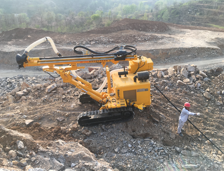 [Water Well Drilling Rigs Supplier China]Our drilling machine is working