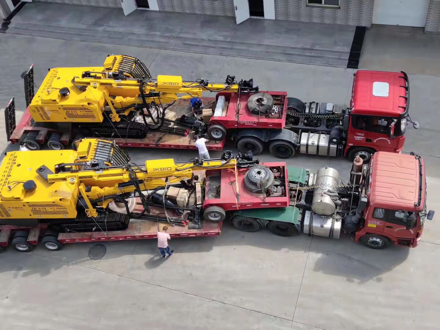 All In One Hydraulic DTH Drilling Rig