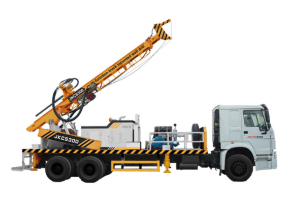Truck Mounted Well Drilling Rig
