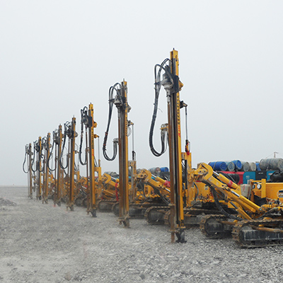 JK 590 is Working on Langfang Site