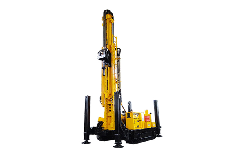 JKS380S Crawler Mounted Telescoping Mast Well Drilling Rig