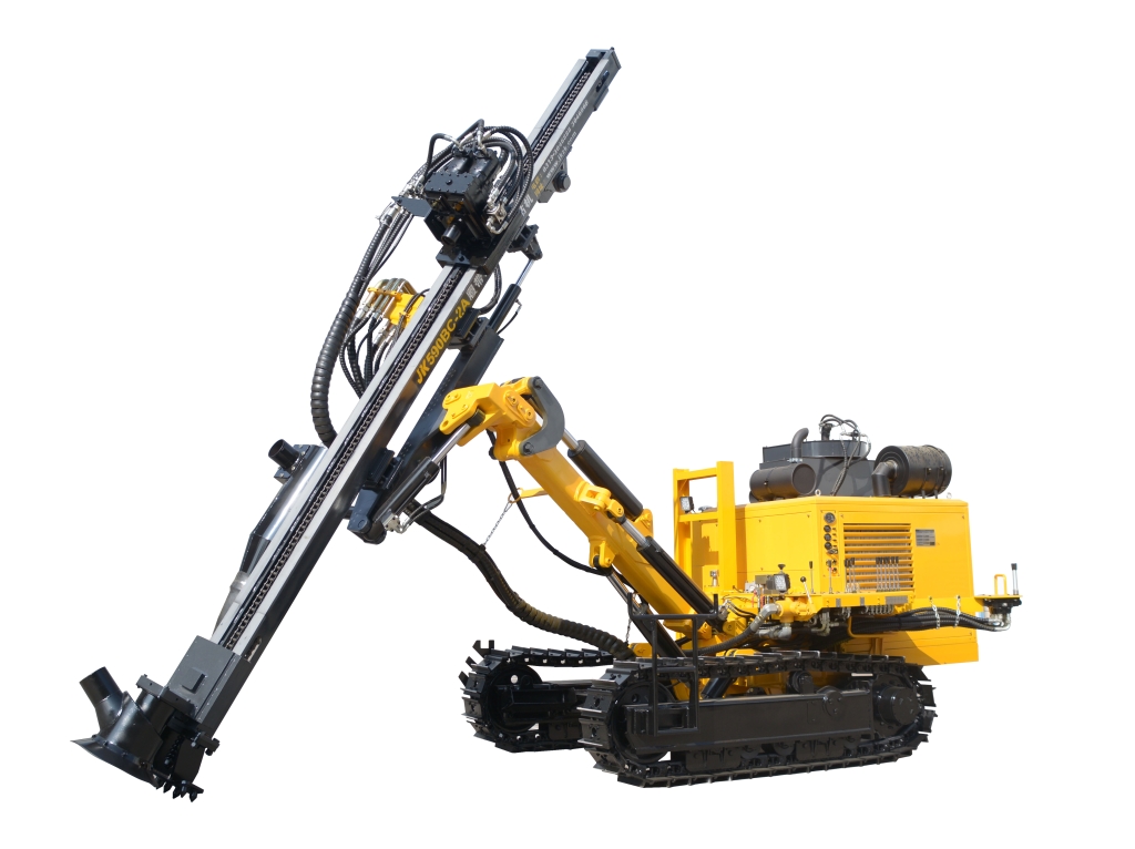 JK590BC Crawler Mounted Hydraulic DTH Drill Rig