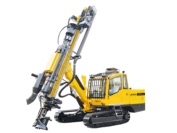JK730-2 Crawler Mounted automatic rod exchange DTH Drilling Rig