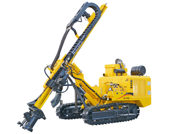 JK410 Crawler Mounted Pneumatic Tophammer Drill Rig